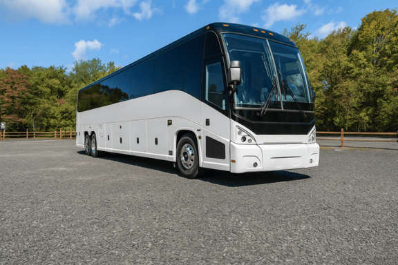 Charter Bus Rental St. Joseph 56 Passenger Charter Bus